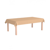 Papieren Tafellaken Pastel Oranje 137x274cm